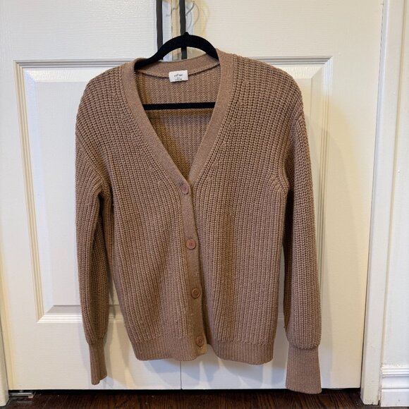 Wilfred Cortado Cardigan knit cardigan  #81757 camel xxs - Picture 3 of 7